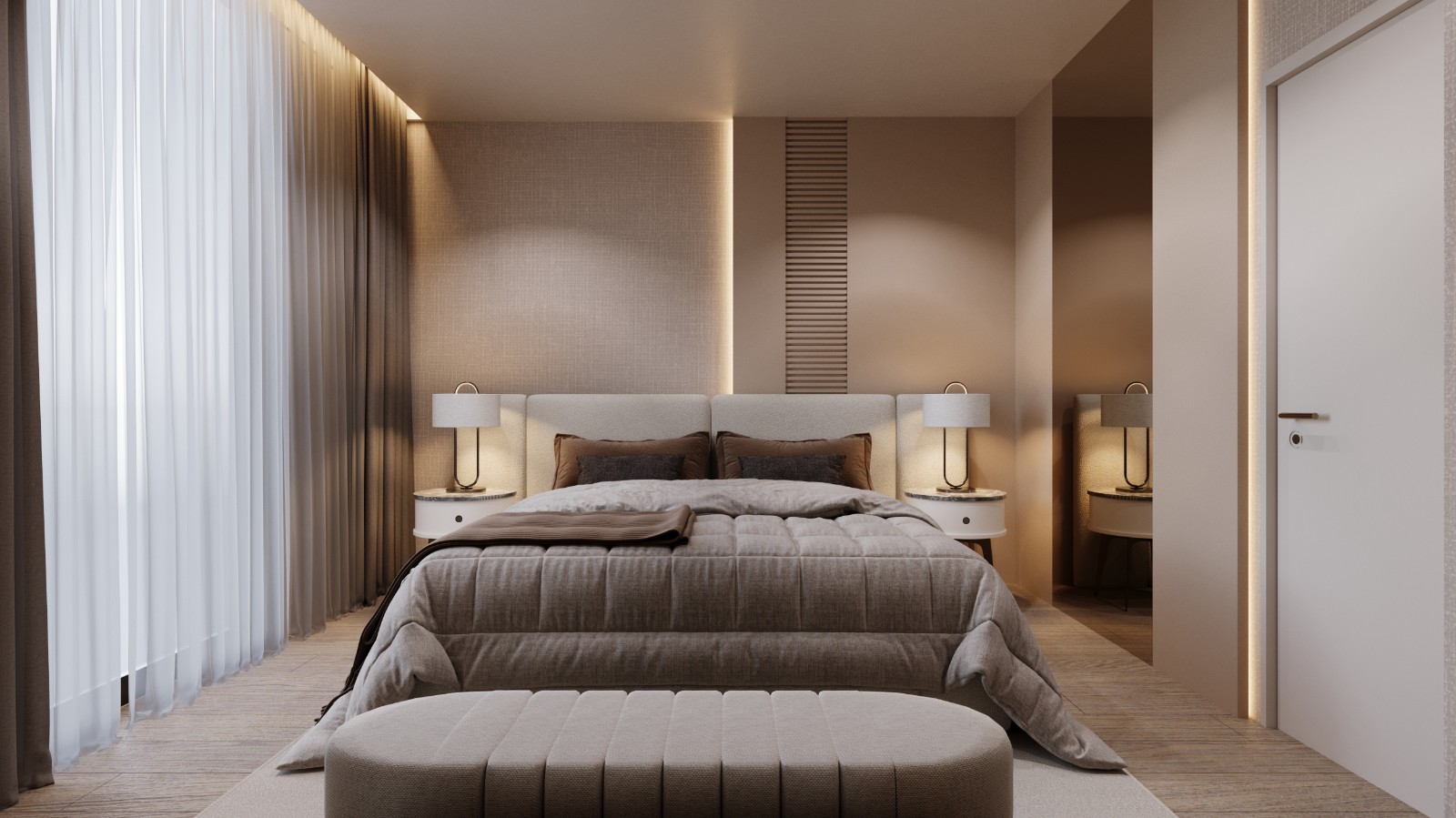 Jednosoban apartman (pogled na grad + balkon + sofa)