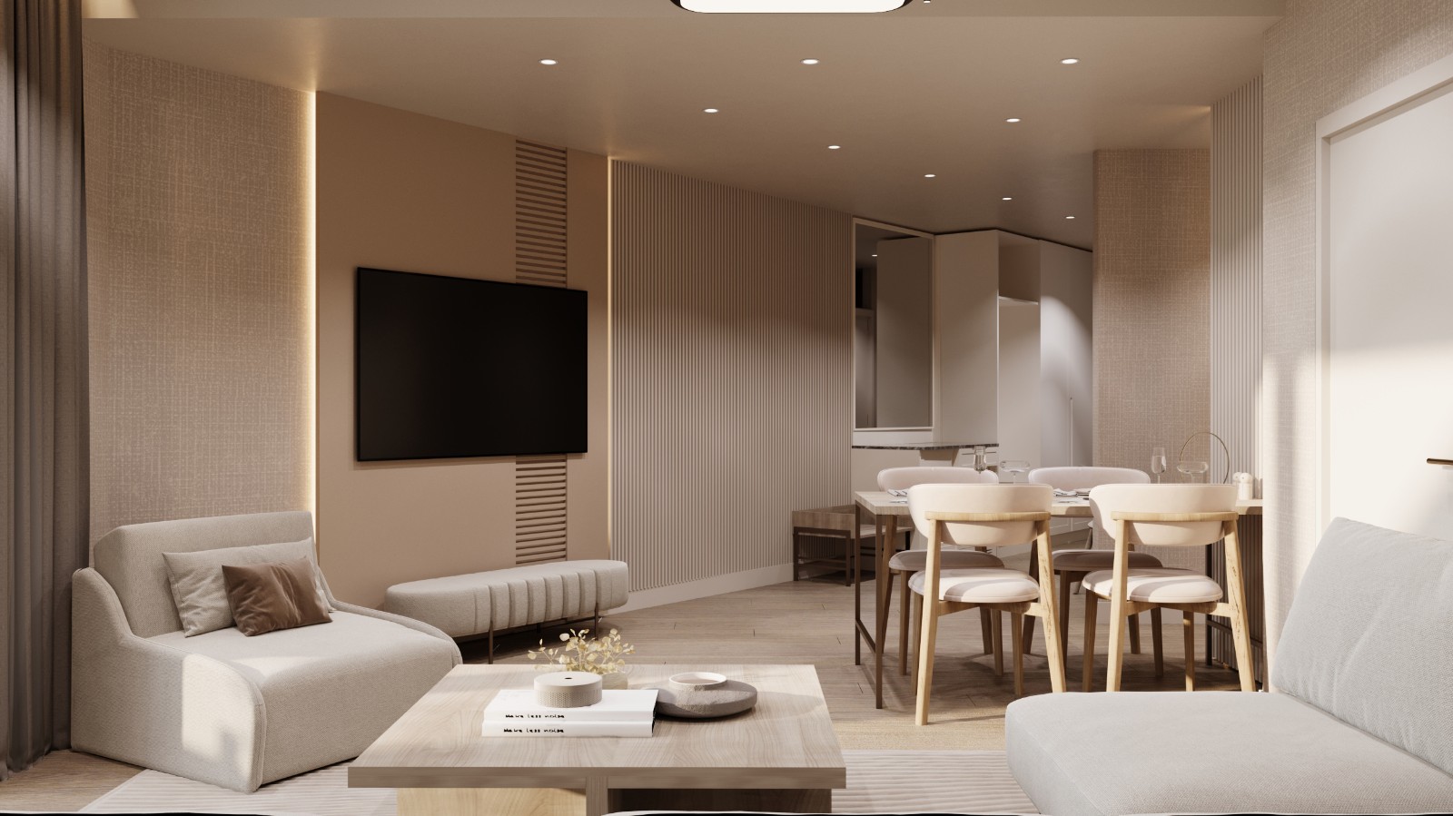 Jednosoban apartman (pogled na more + balkon + sofa)